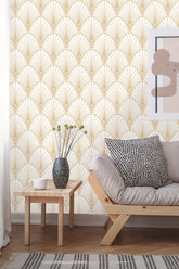 William Morris Pimpernel Wallpaper from Coloritto, showcasing the classic floral design by William Morris